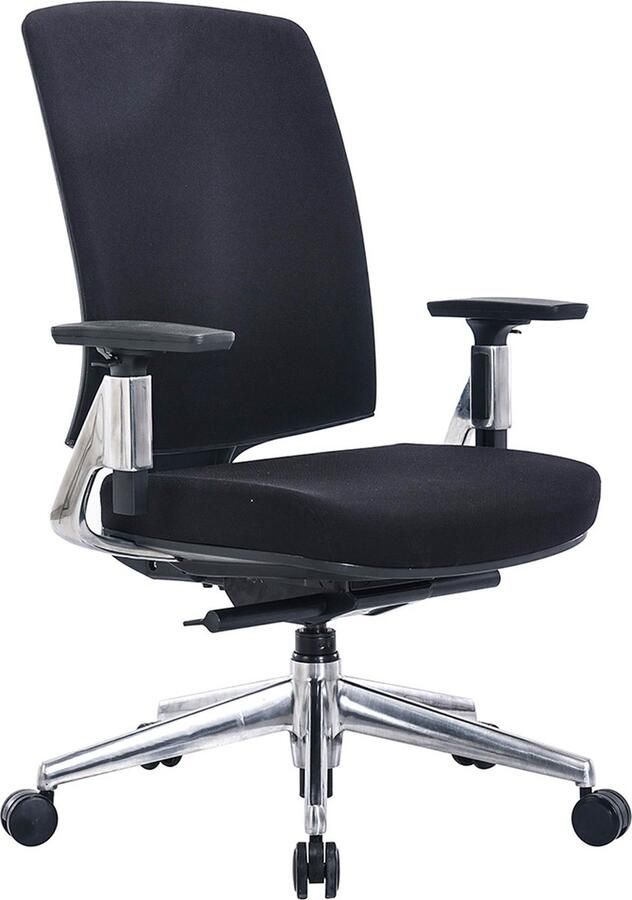 Sedero Bureaustoel Montana Zwart Voldoet aan NEN-EN 1335 norm