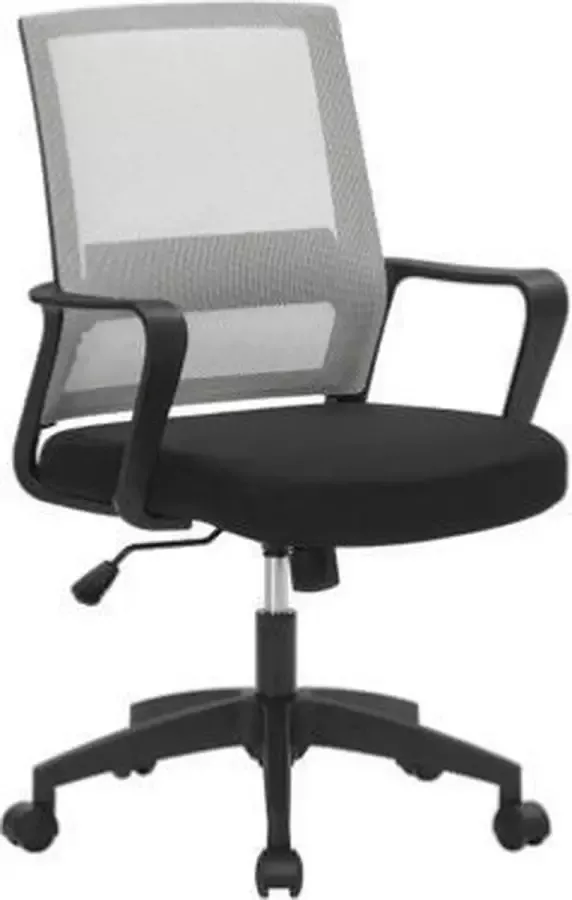 Segenn 's Luxe Ergonomische Bureaustoel Mesh Verstelbaar Bureaustoelen met gaasafdekking grijs