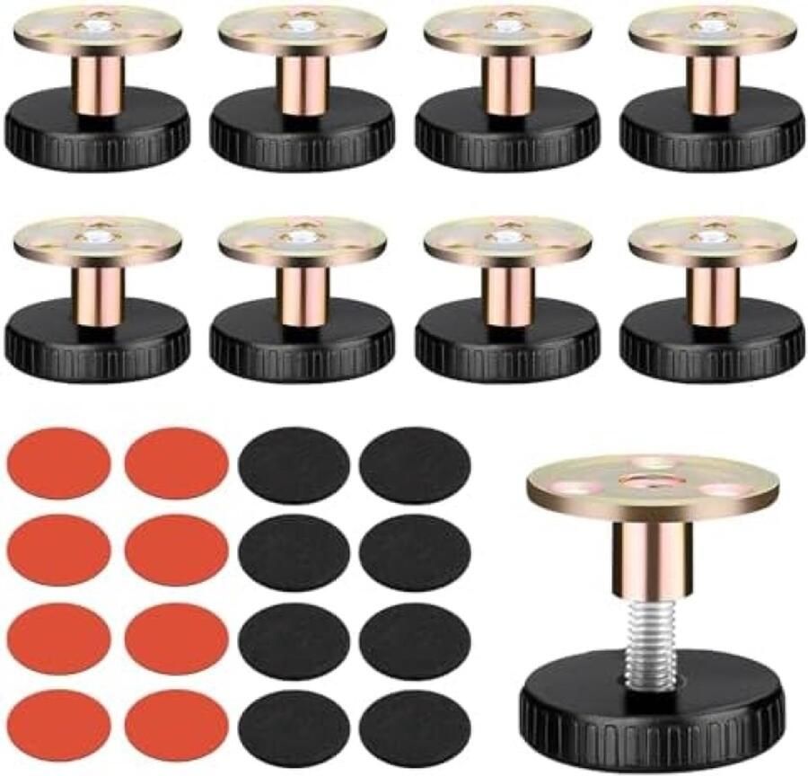 Selbro 8 Stuks In Hoogte Verstelbare Poten Voor Meubels Zelfklevend Geschikt Voor Verschillende Bedden