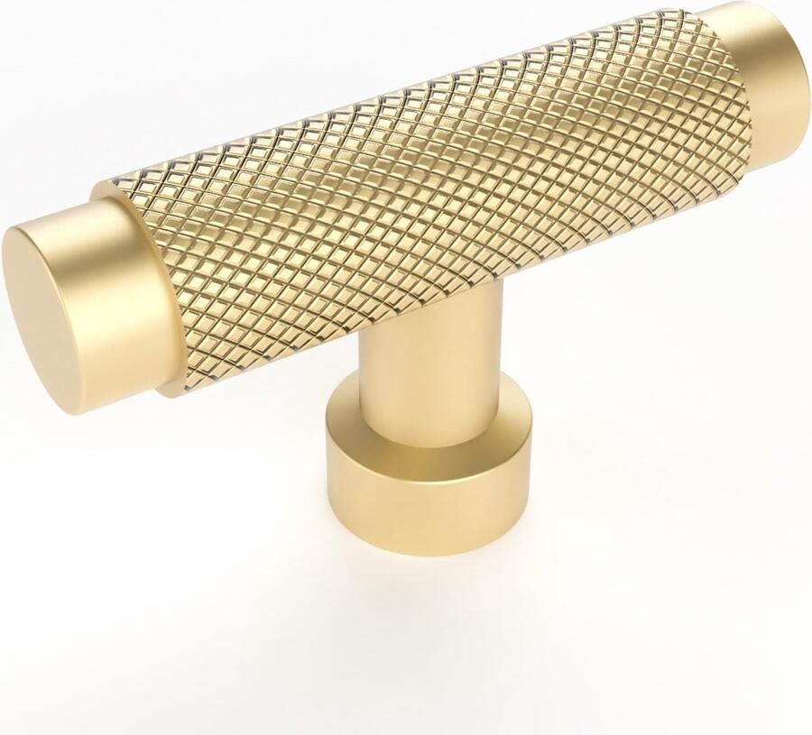 Selbro Elegante Set van 10 Meubelknoppen voor Kast en Lade in Gouden Afwerking