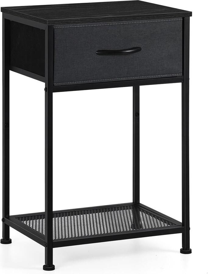 Selbro Nachtkastje met Minimalistisch Ontwerp en Veelzijdige Opbergruimte voor Slaapkamer en Woonkamer