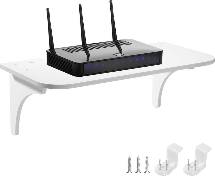 Selbro Stijlvol en Functioneel Zwevend Wandrek voor Apparaten en Decoratie