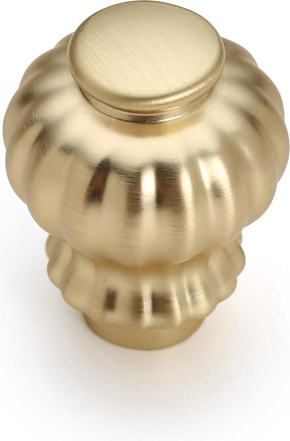 Selbro Stijlvolle en Functionele Gouden Meubelknoppen Set van 10 voor Kasten en Laden
