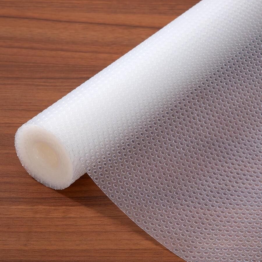 Selbro Transparante Antislip Lade- en Koelkastmat voor Keukenplanken en Kasten 30 x 300 cm