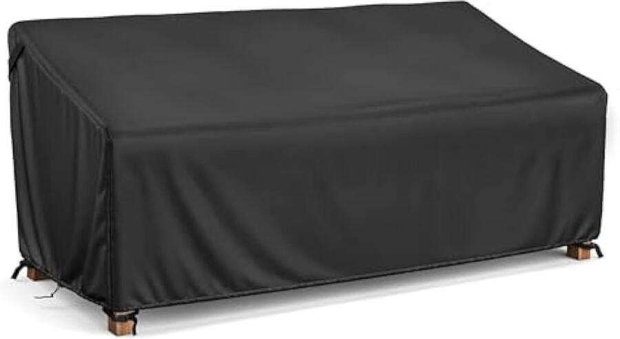 Selbro Tuinbankhoezen 3-zits Afdekking voor Tuinmeubelen waterdicht hoes winddicht anti-uv scheurbestendig Heavy Duty420D Oxford-stof (220x85x71 61 cm) - Foto 2