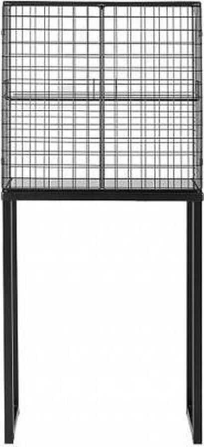 Seletti Kast Les Voli√ res Formaat 40 X 40 X 164 Cm Kleur Zwart