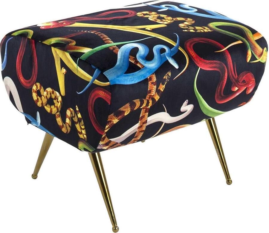 Seletti Toiletpaper Lounge Poef Snakes