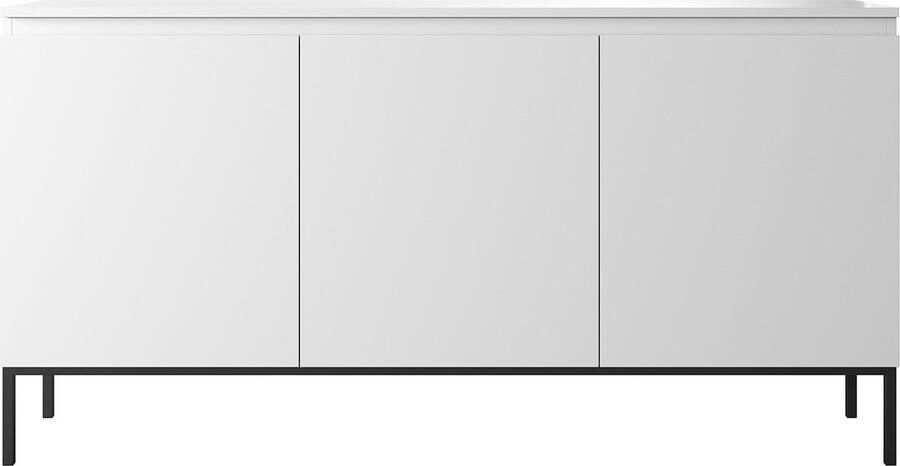 NADUVI Collection Kate Dressoir B 150 cm Wit Zwart