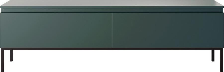 NADUVI Collection Kate Tv-Meubel B 150 cm Donkergroen Zwart