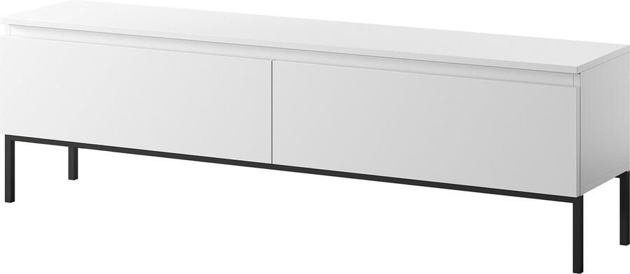 NADUVI Collection Kate Tv-Meubel B 150 cm Wit Zwart