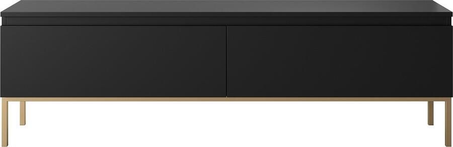 NADUVI Collection Kate Tv-Meubel B 150 cm Zwart Goud