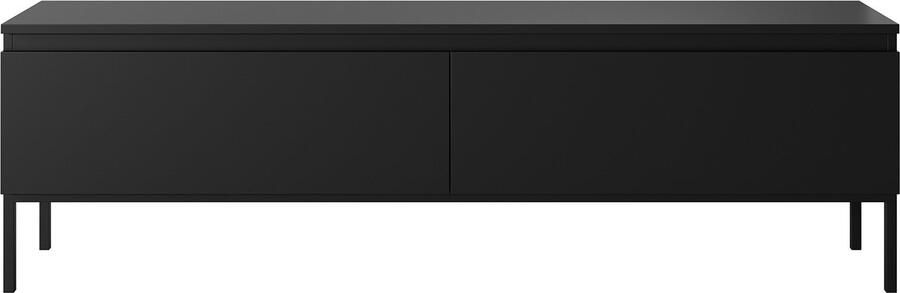 NADUVI Collection Kate Tv-Meubel B 150 cm Zwart Zwart