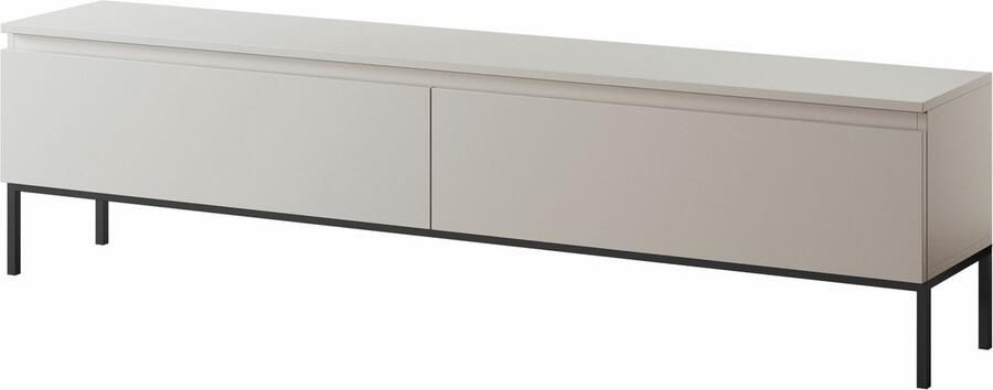NADUVI Collection Kate Tv-Meubel B 175 cm Beige Zwart