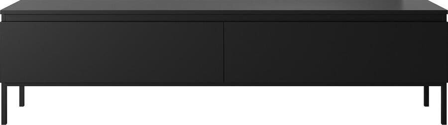 NADUVI Collection Kate Tv-Meubel B 175 cm Zwart Zwart