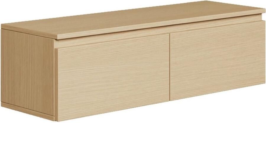 Selsey Bemmi TV-wandmeubel Lindberg eiken 100 cm