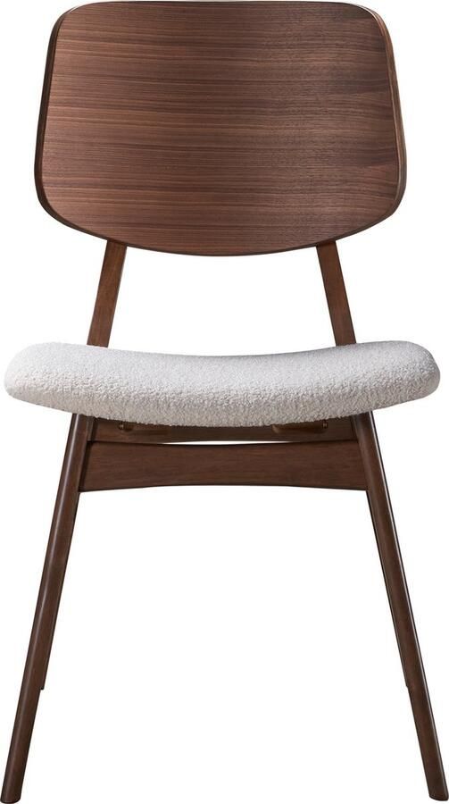 Selsey Diates Houten stoel Noten crème