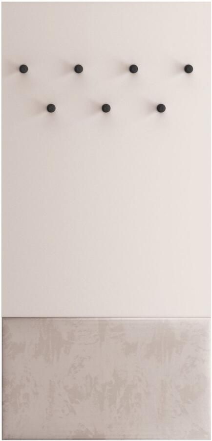 Selsey DIOCE- Wandgarderobe 69 cm graubeige