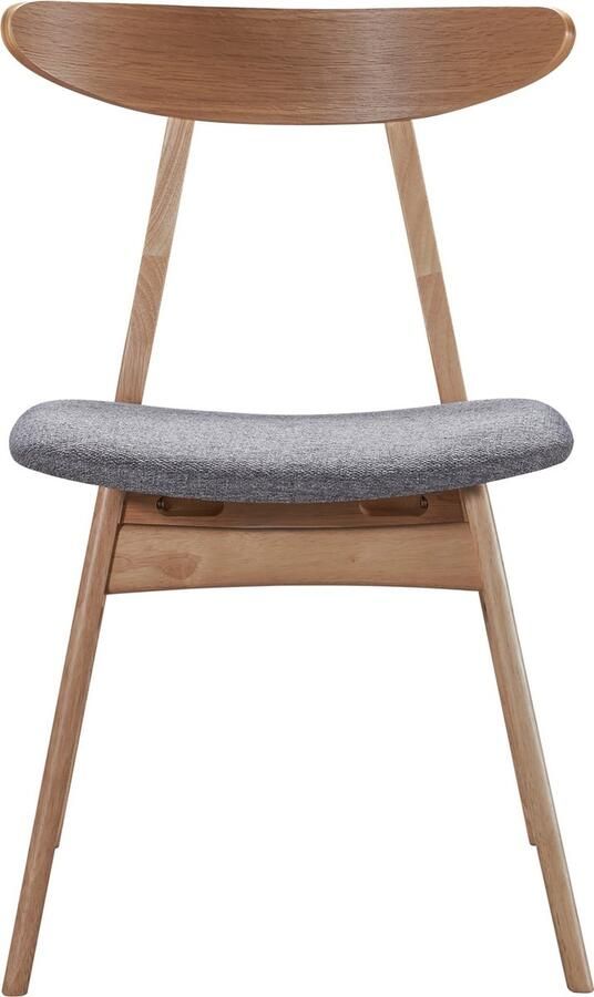 Selsey Gooddly Houten stoel Natuurlijk eiken grijs