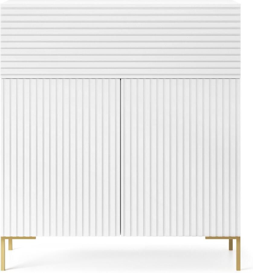 Selsey Lammelo ladekast 92 cm hoge wit