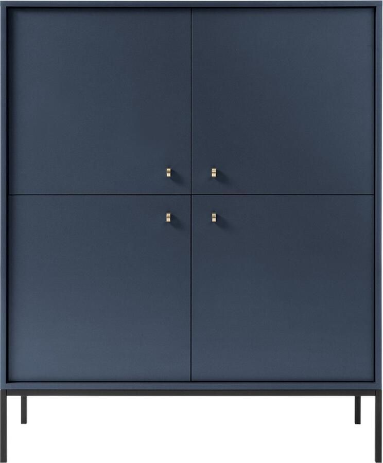 Selsey Monne Verticale Dressoir Marineblauw