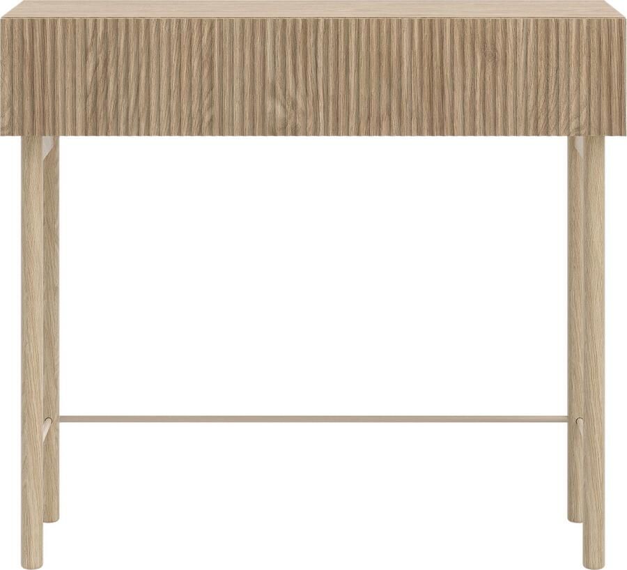 Selsey NOLIE Console met lade en poten 90 cm Geolied Eiken - Foto 2