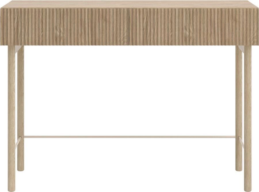 Selsey NOLIE Make-over Nolie met lade en poten 110 cm Geolied Eiken - Foto 2