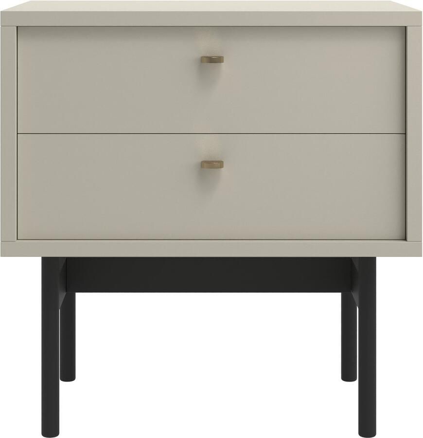 Selsey Olar Nachtkastje met twee lades 55 cm Kashmir