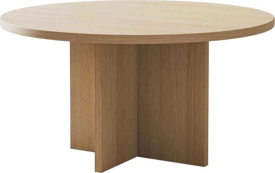 Selsey Ovo Ronde salontafel 76 cm Lindberg Eiken