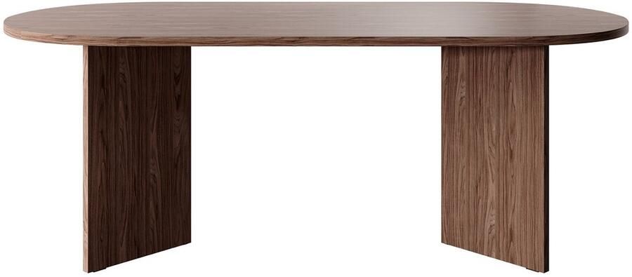 NADUVI Collection Philipa Eettafel Bruin