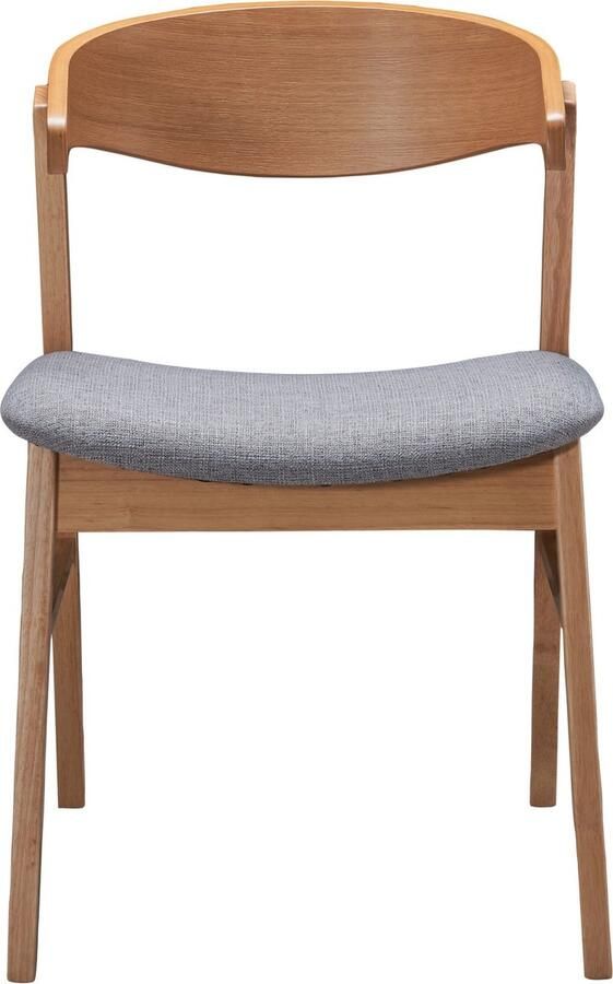 Selsey Panize Houten stoel Natuurlijke eik grijs