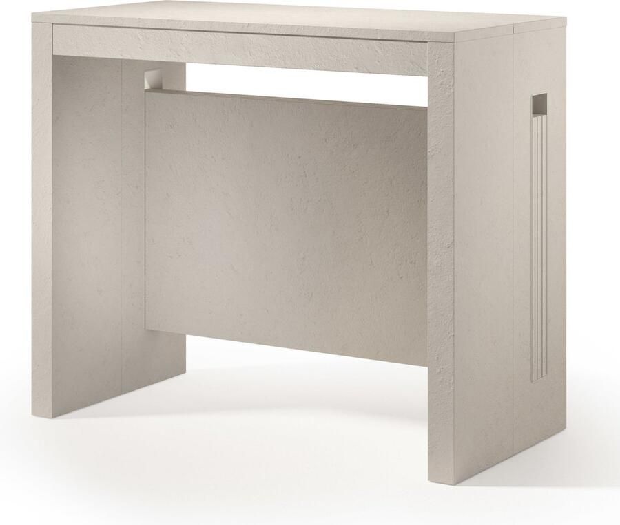 Selsey Roma Uitschuifbare Italiaanse tafel 90x45 190 cm Beige