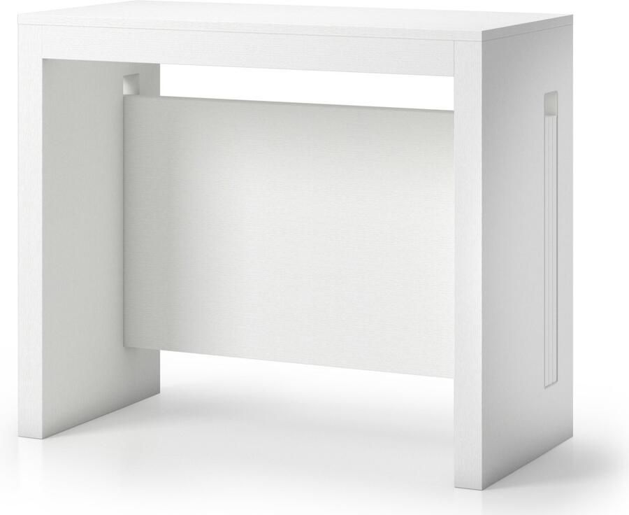 Selsey Roma Uitschuifbare Italiaanse tafel 90x45 190 cm Wit