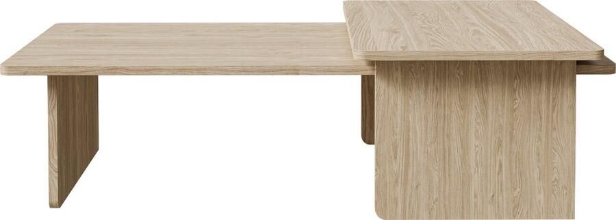 Selsey Usalo Set van twee tafels 140x90 en 90x55 cm Geolied eiken