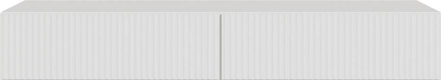 NADUVI Collection Vesper Kaptafel Zwevend Wit