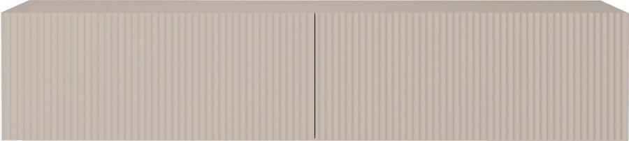 NADUVI Collection Vesper Tv-meubel Zwevend B 140 cm Greige