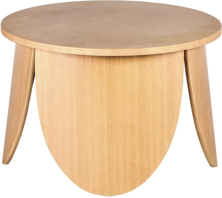 Selsey Vivially Ronde salontafel 60 cm Natuurlijke eik