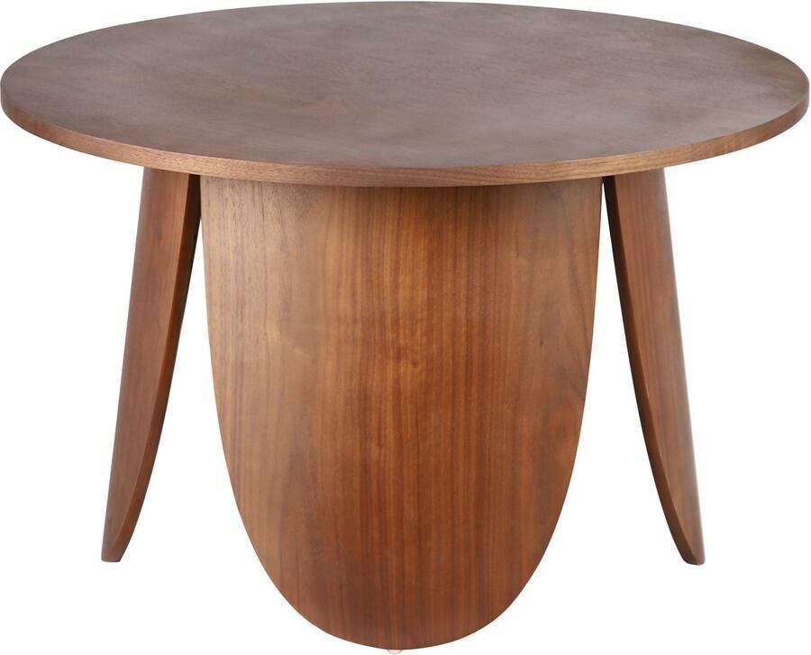 Selsey Vivially Ronde salontafel 80 cm Notenhout