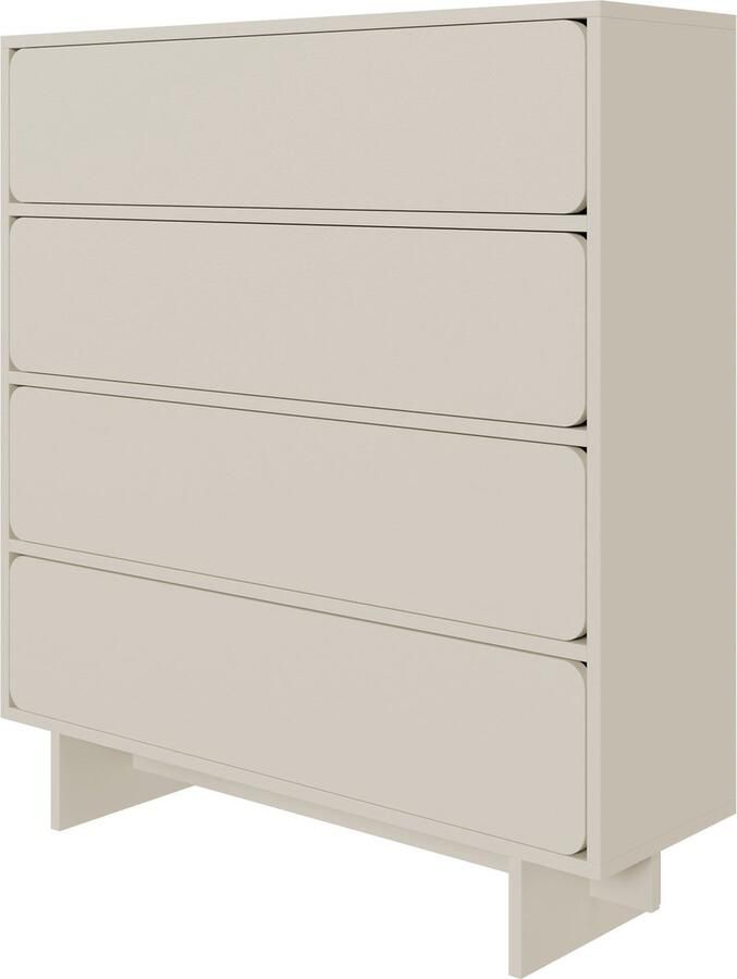 Selsey WUWU Ladekast met 4 lades greige 101 cm