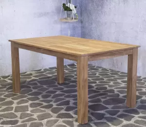 SenS-Line Lucio Teak Tuintafel 160 Cm Bruin
