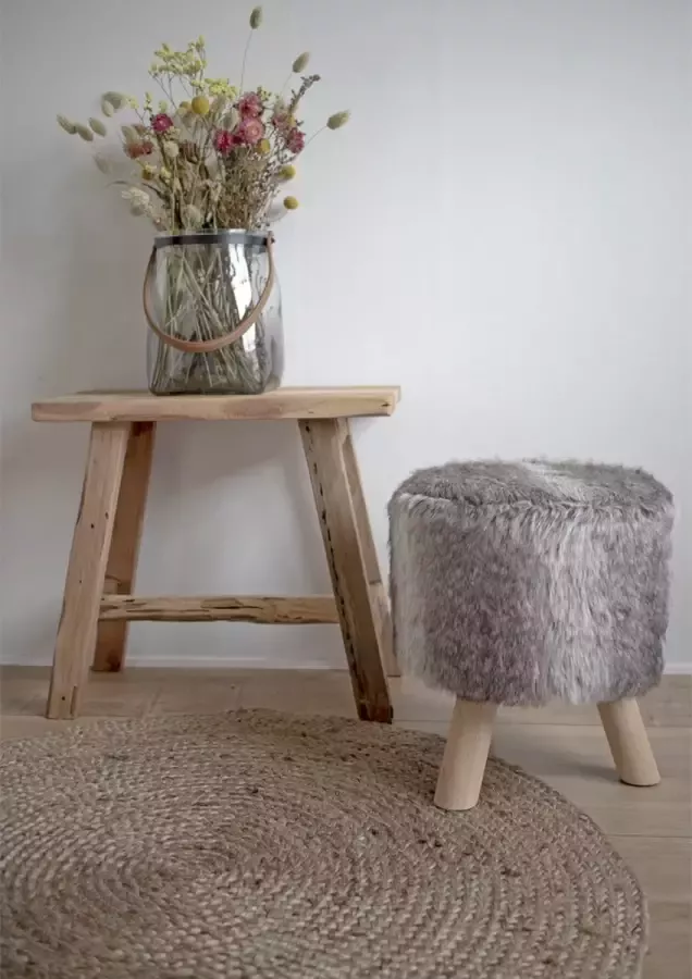 SENSHA.SHOP Bombay vloerkleed jute rond naturel diameter 150 cm