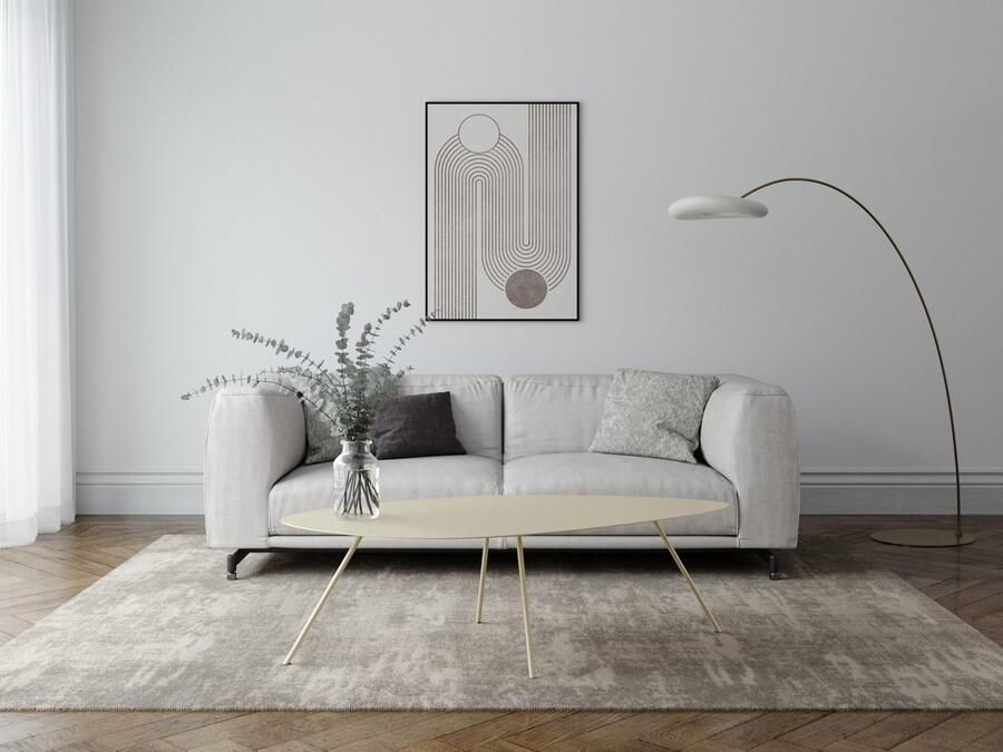 Sentimo Bijzettafel Rosemary Style 1 RAL 9001