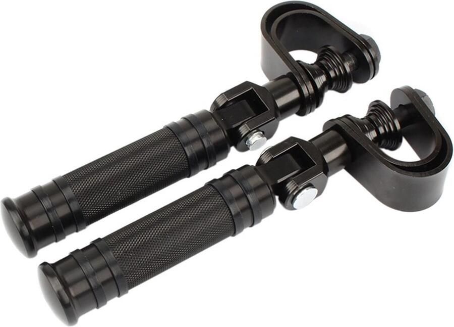 Senza Marchio 1 25mm 1.25 32mmBillet Crash Bar Engine Guard Snelweg Voetsteun Klemmen Mounts Voetsteun Voor Harley Motorfiets Pinnen Voetsteunen (Color : Set)