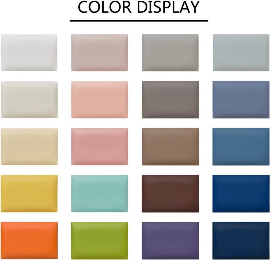 Senza Marchio 3D zelfklevende wandpanelen Home Anti-Collision Soft Bag nachtkastje beschermende muurvulling muurstickers voor slaapkamer achtergrond decor 5 kleuren (Color : Pink Size : 3PCS)