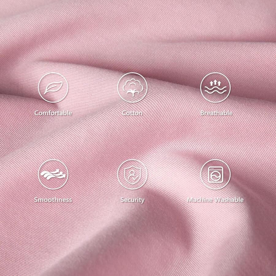 Senza Marchio Ademend Baby Kussensloop Baby Kussensloop Katoen Kussen Bed Kussen Zachte & Ademend Baby Kussensloop