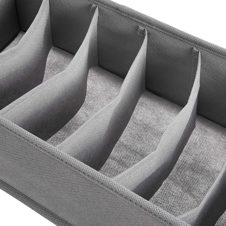 Senza Marchio Amazon Basics Organizers voor je la voor beha's en ondergoed set van 2 grijs