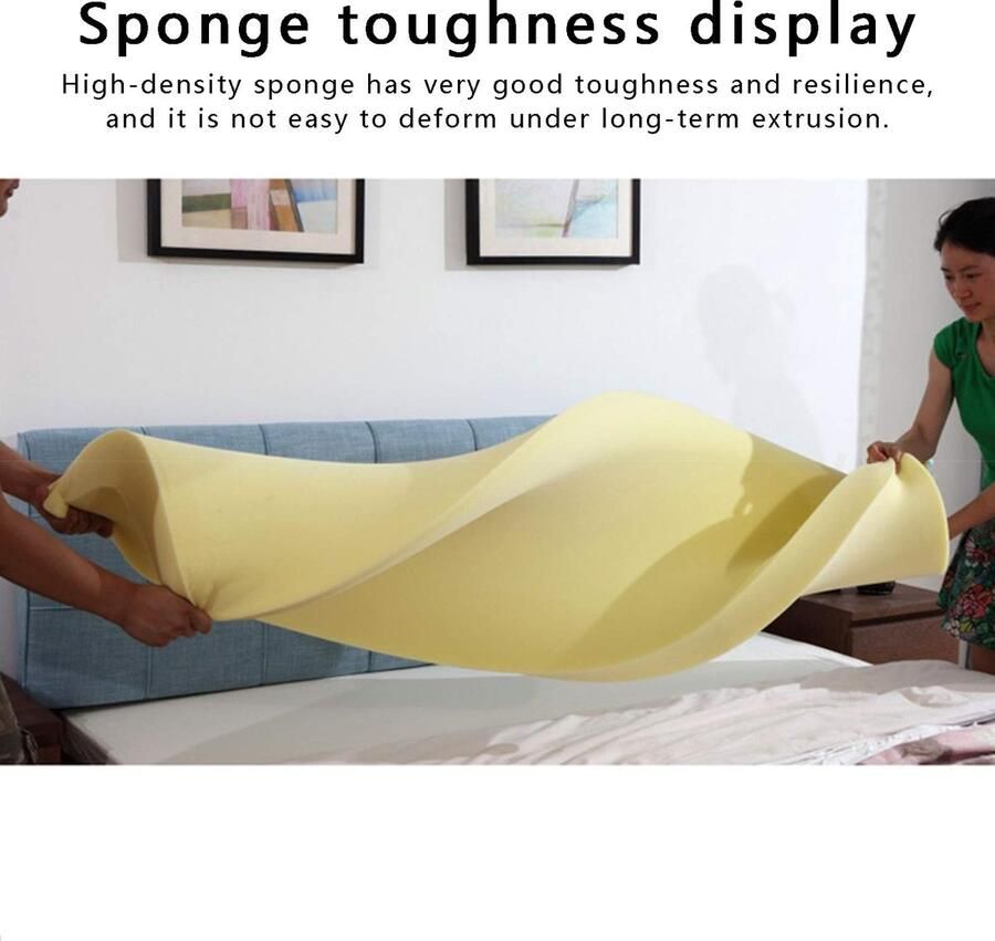 Senza Marchio ATRNA Hoofdborden Cover Slipcover Rugleuning Cover Nordic Stijl All-inclusive Headboards voor Bedden Cover Beschermende Bed Stof Cover