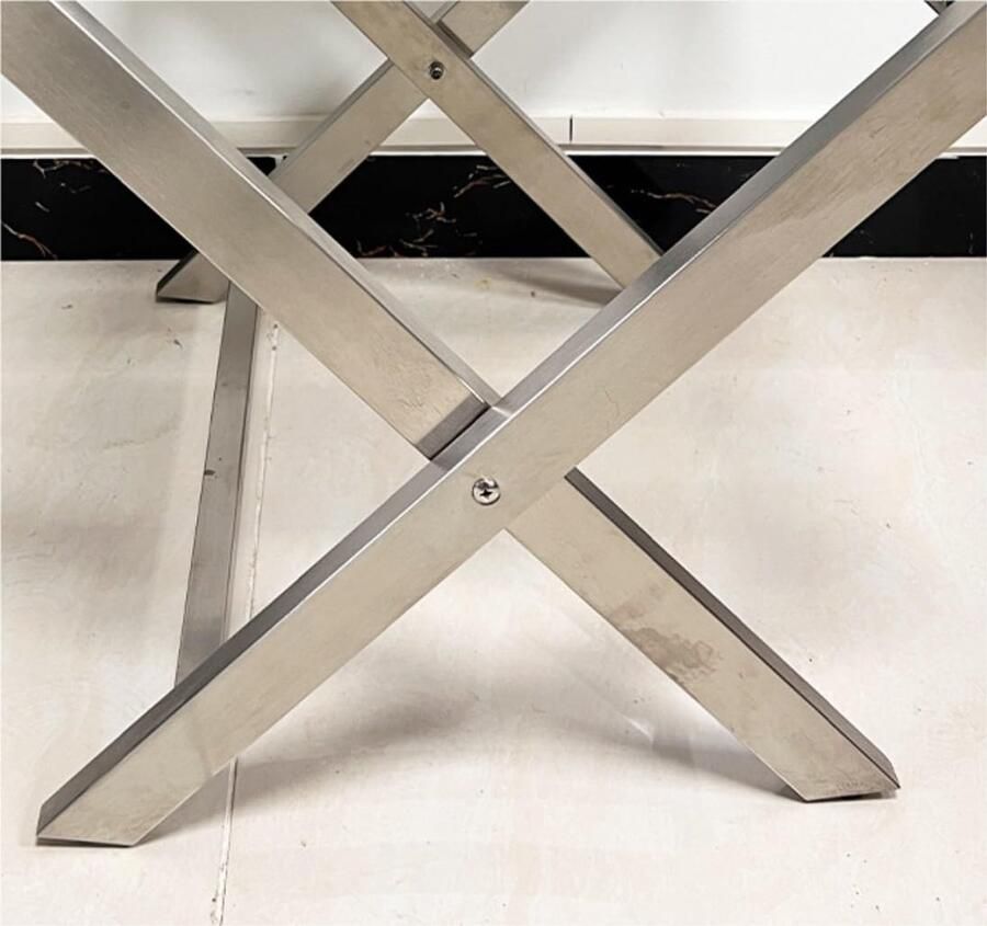 Senza Marchio Bagagerek voor op reis Hotelkamer Bagagerek Hotel Homestay Roestvrijstalen Opvouwbaar Opbergrek Reistas kofferstandaard