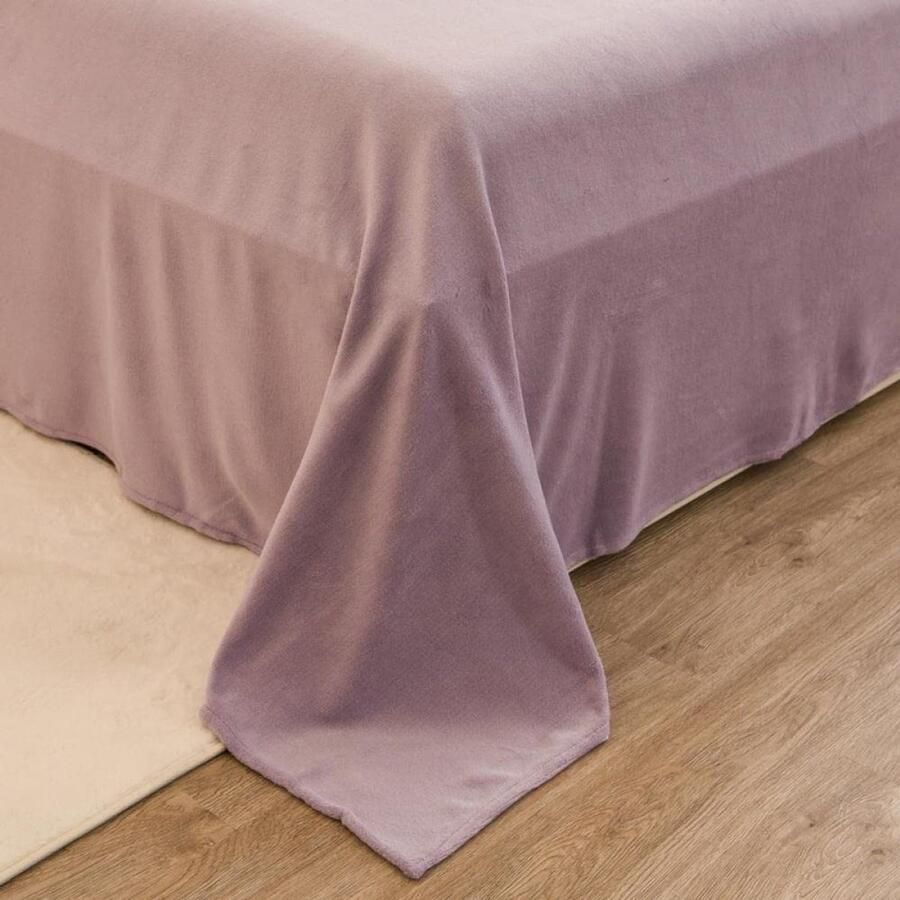 Senza Marchio Bed Sheet Keep Warmfleece Bedding Sheet Quilt Cover Verdikte Dubbelzijdig Melk Fluwelen 4-Delige Winter Cartoon Plus Dekbedovertrek Baby Fluwelen Beddengoed-Winterperzik_1.8M Laken Stijl [Dekbedovertr