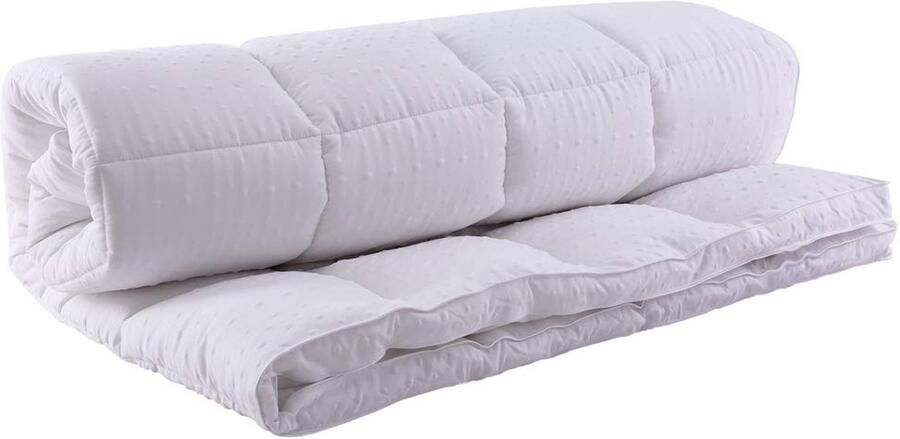 Senza Marchio Bedecor 3D microvezel matrastopper Topdekmatras Extra zacht Ademend en antiallergisch 140 x 200 cm