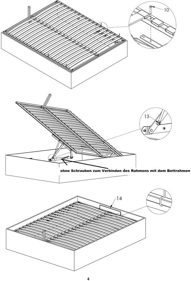 Senza Marchio Beslag lattenbodem voor bedladen inklapbaar stabiele lattenbodem voor bed prima-online
